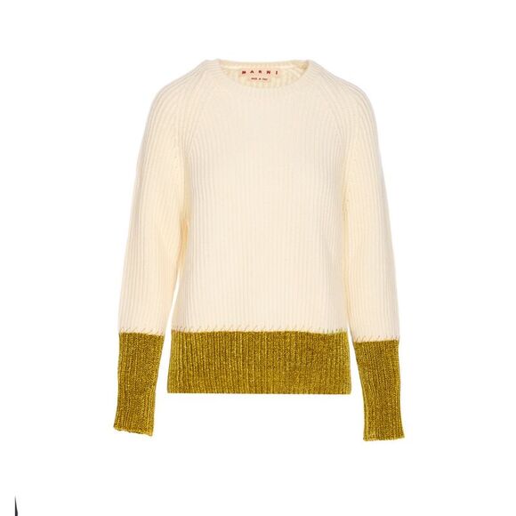 Marni Women Marni Stitching Bicolor Sweater